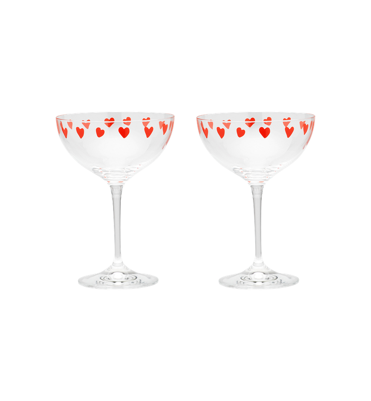 Classic Love champagneglazen - set van 2