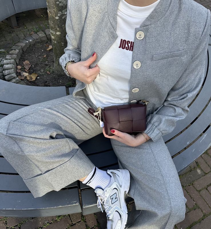 JV FABIENNE jacket - grey silver