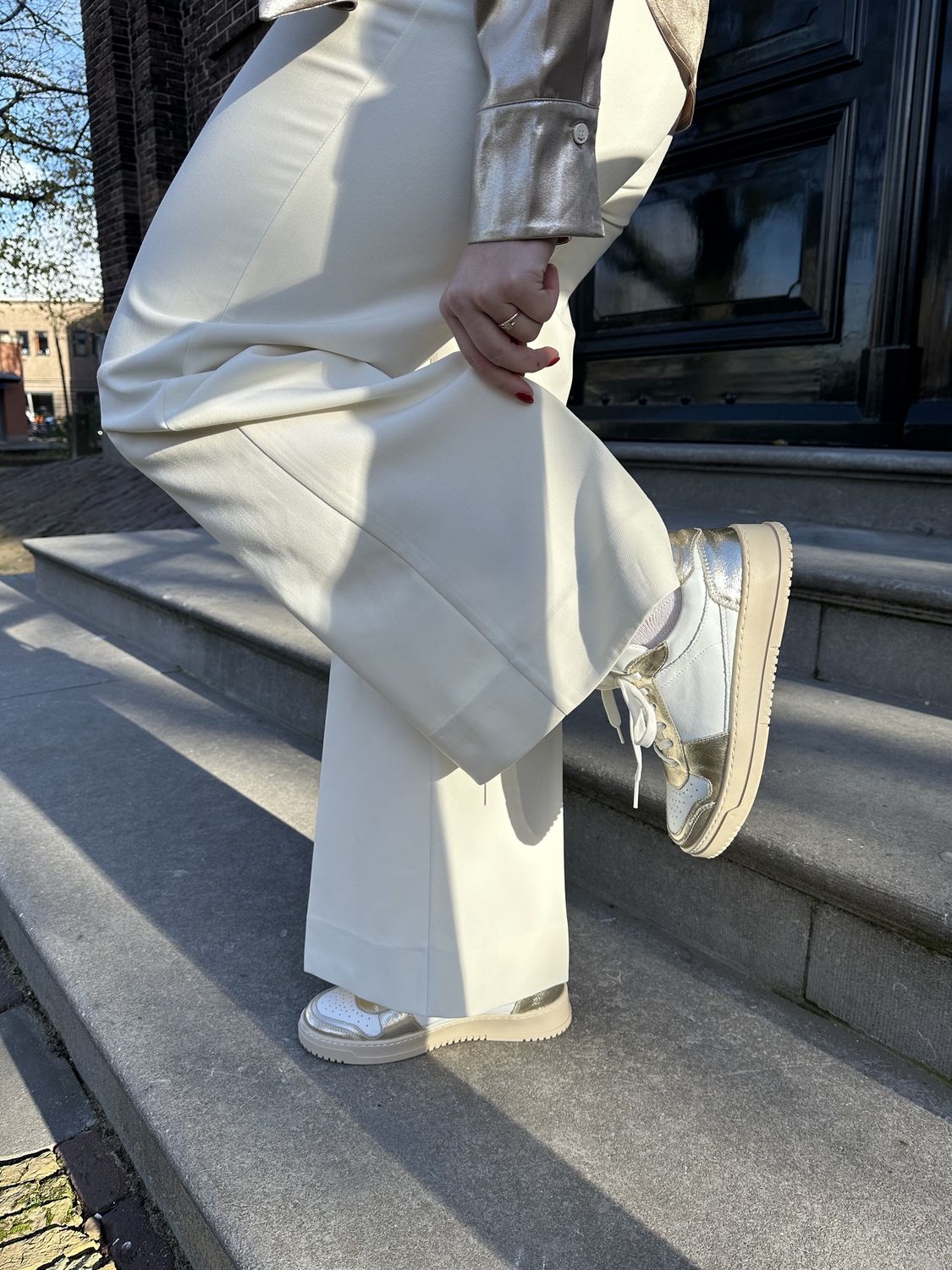 JV WINONA sneakers - champagne metallic