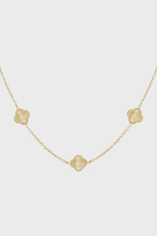 Ketting met klavertjes en patroon