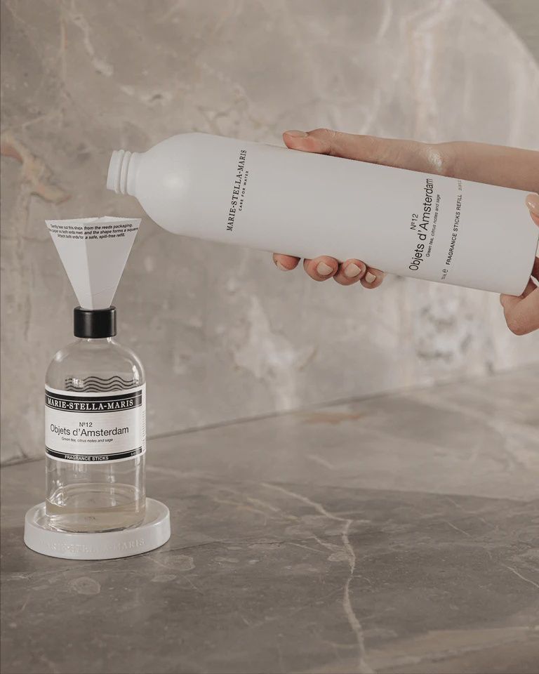 Geurstokjes Refill 750 ml No.12 Objets d&#39;Amsterdam