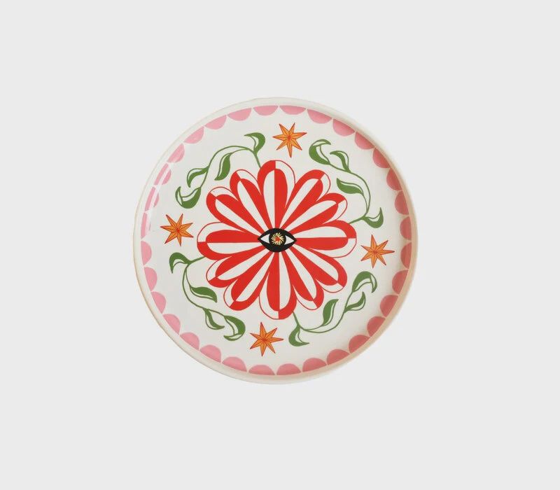 Serveer bordje &#39;Flower&#39;