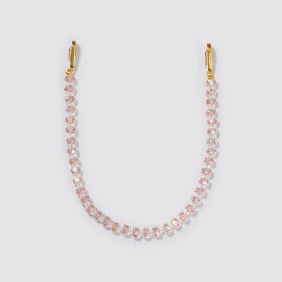 Short phone cord &#39;Pink Crystal&#39;