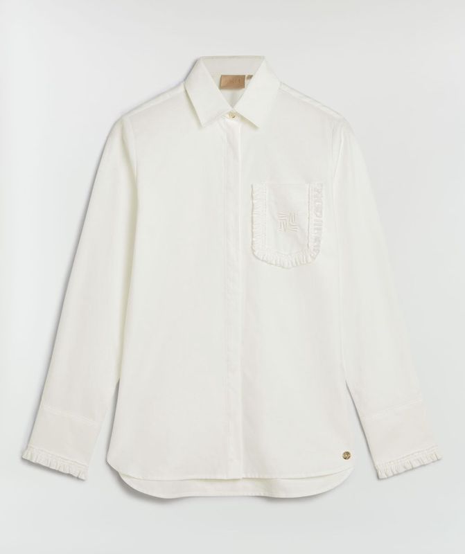 JV JENNIE blouse met ruffles