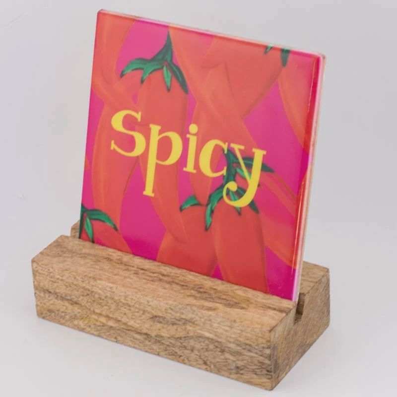 Tegeltje &#39;spicy&#39;