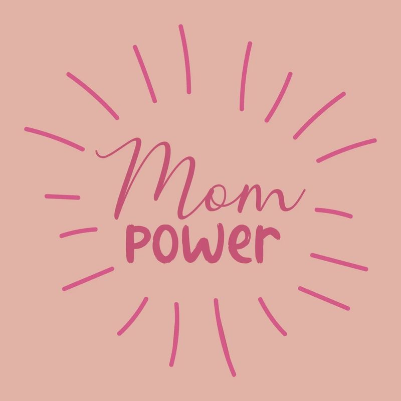 Tegeltje &#39;Mom Power&#39;