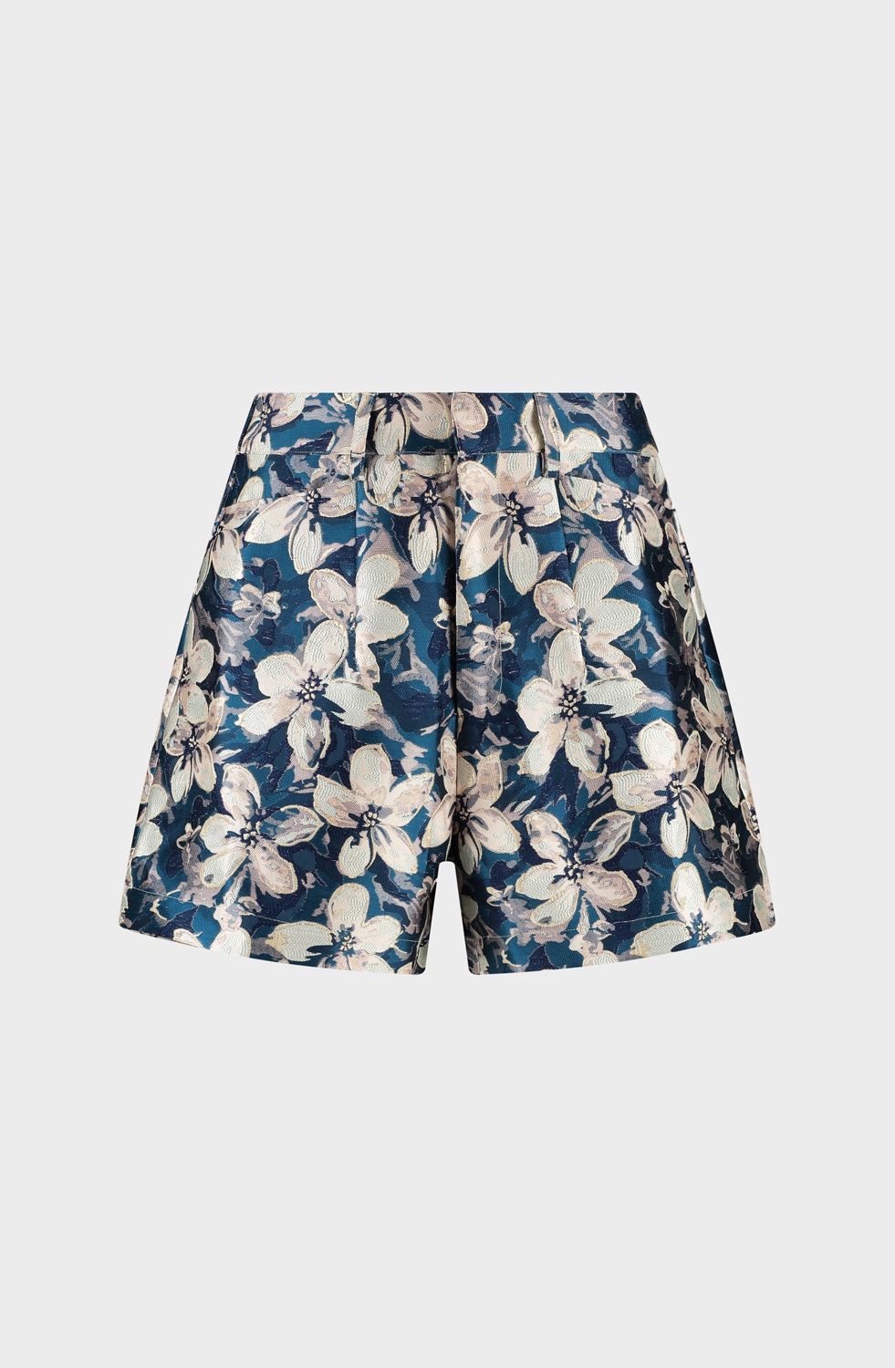 ALEXIS short - blue flowers