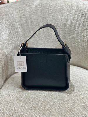 Leren tas &#39;BOXY&#39;