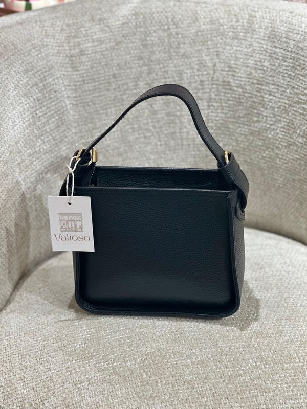 Leren tas &#39;BOXY&#39;