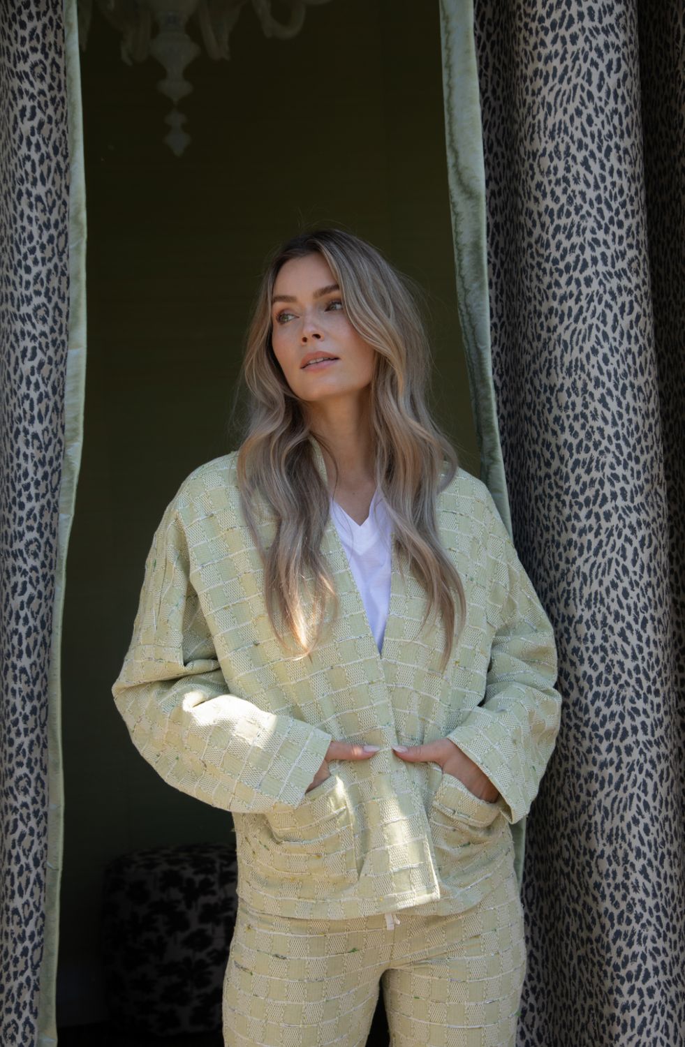 JAMES jacket - pistache