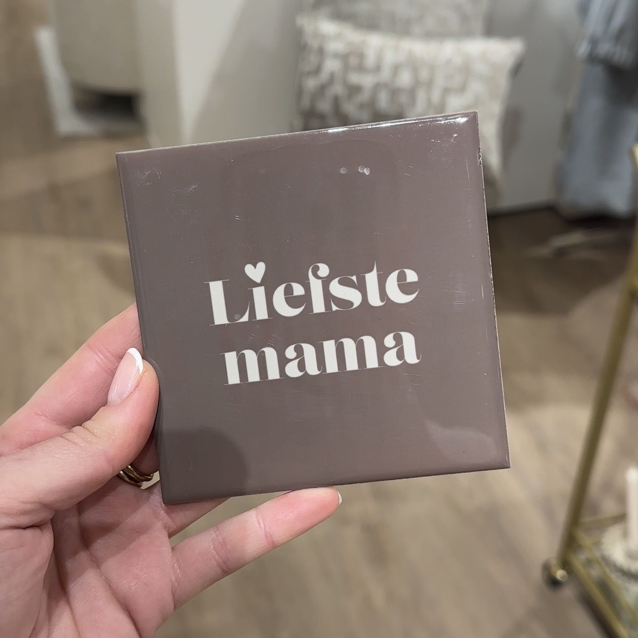 Tegeltje &#39;liefste mama&#39;