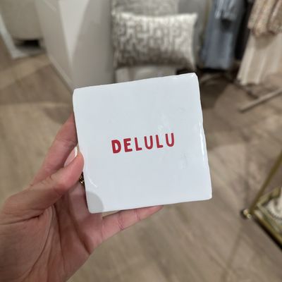 Tegeltje &#39;delulu&#39;