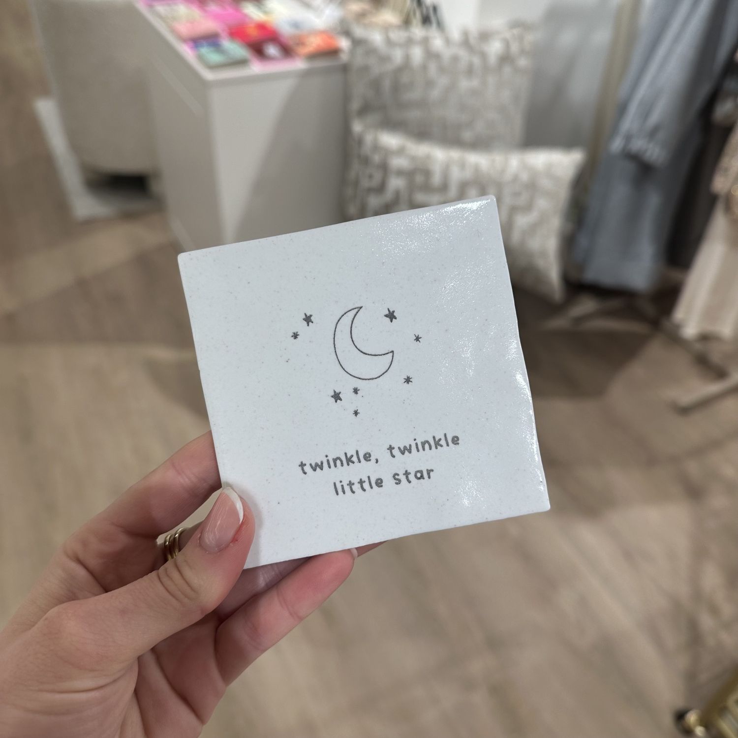 Tegeltje &#39;twinkle little star&#39;