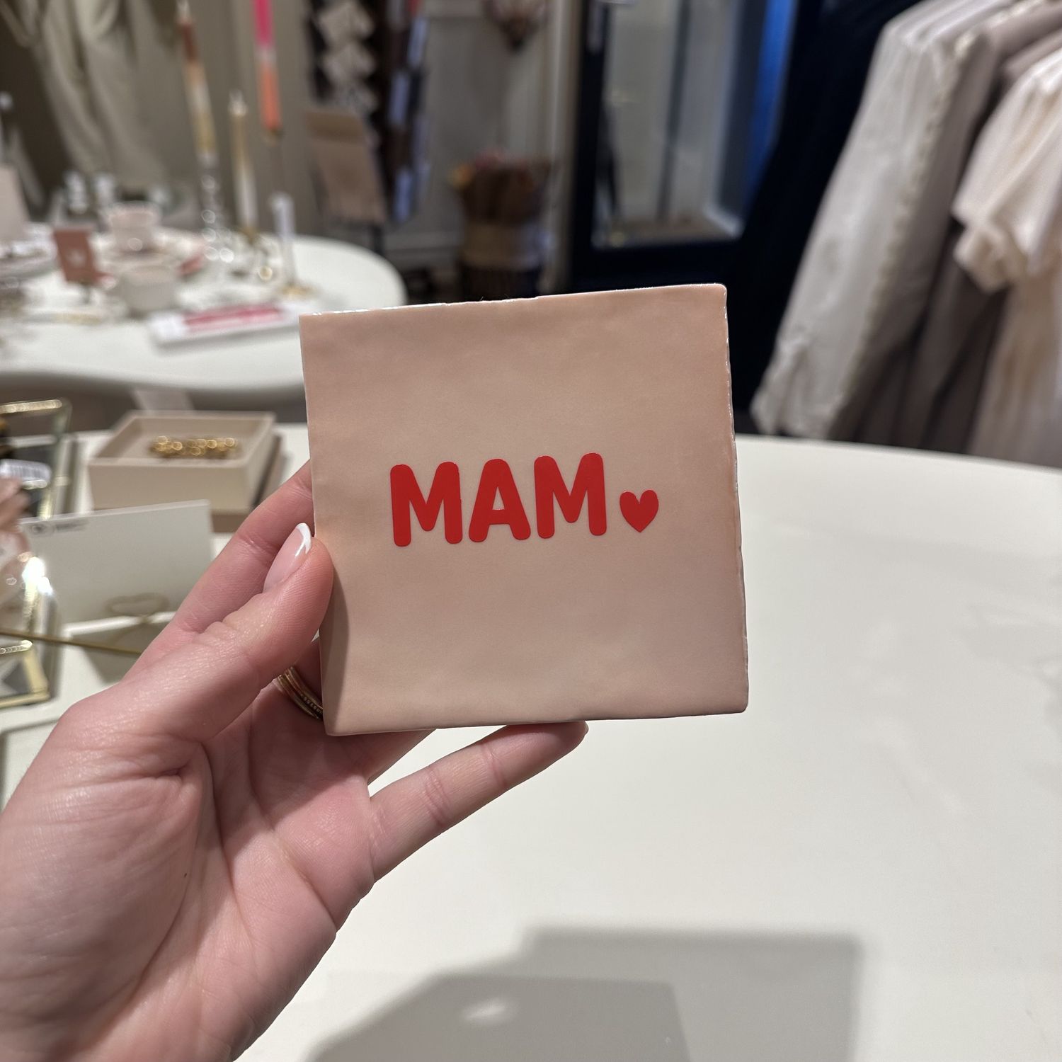 Tegeltje &#39;MAM &lt;3&#39;