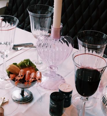 Rose Parfum kandelaar