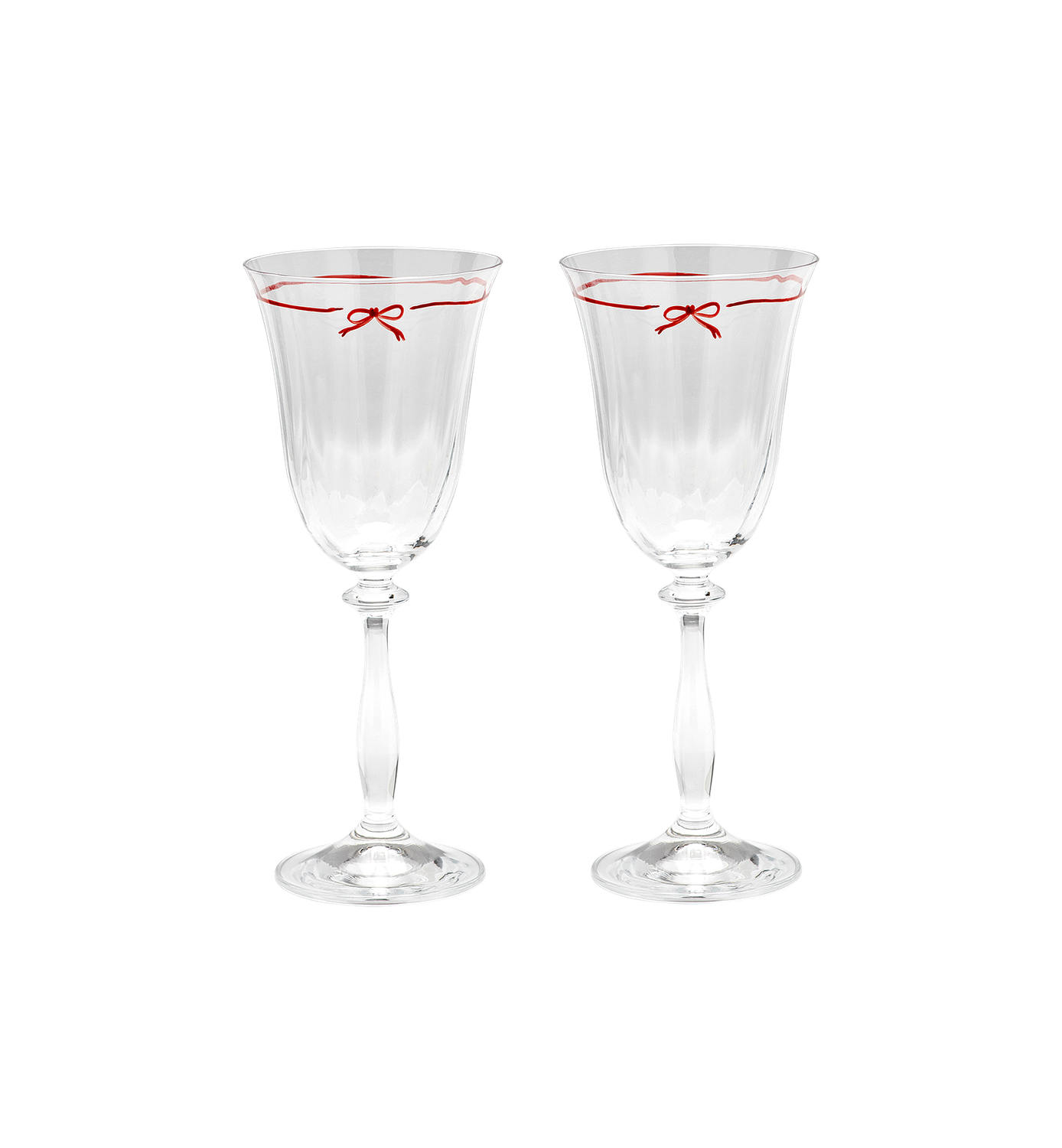Bistro Optic wijnglazen - set van 2