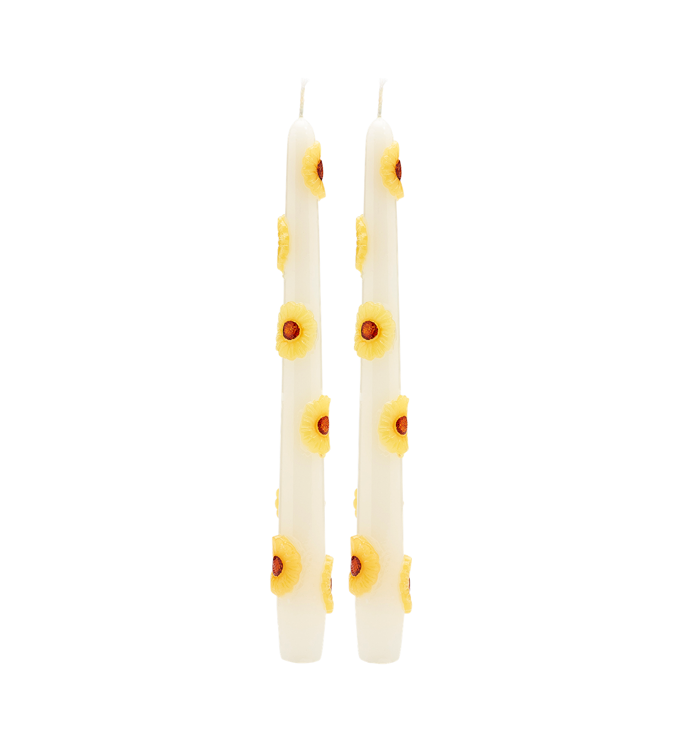 Sunflower 3D kaarsen - set van 2