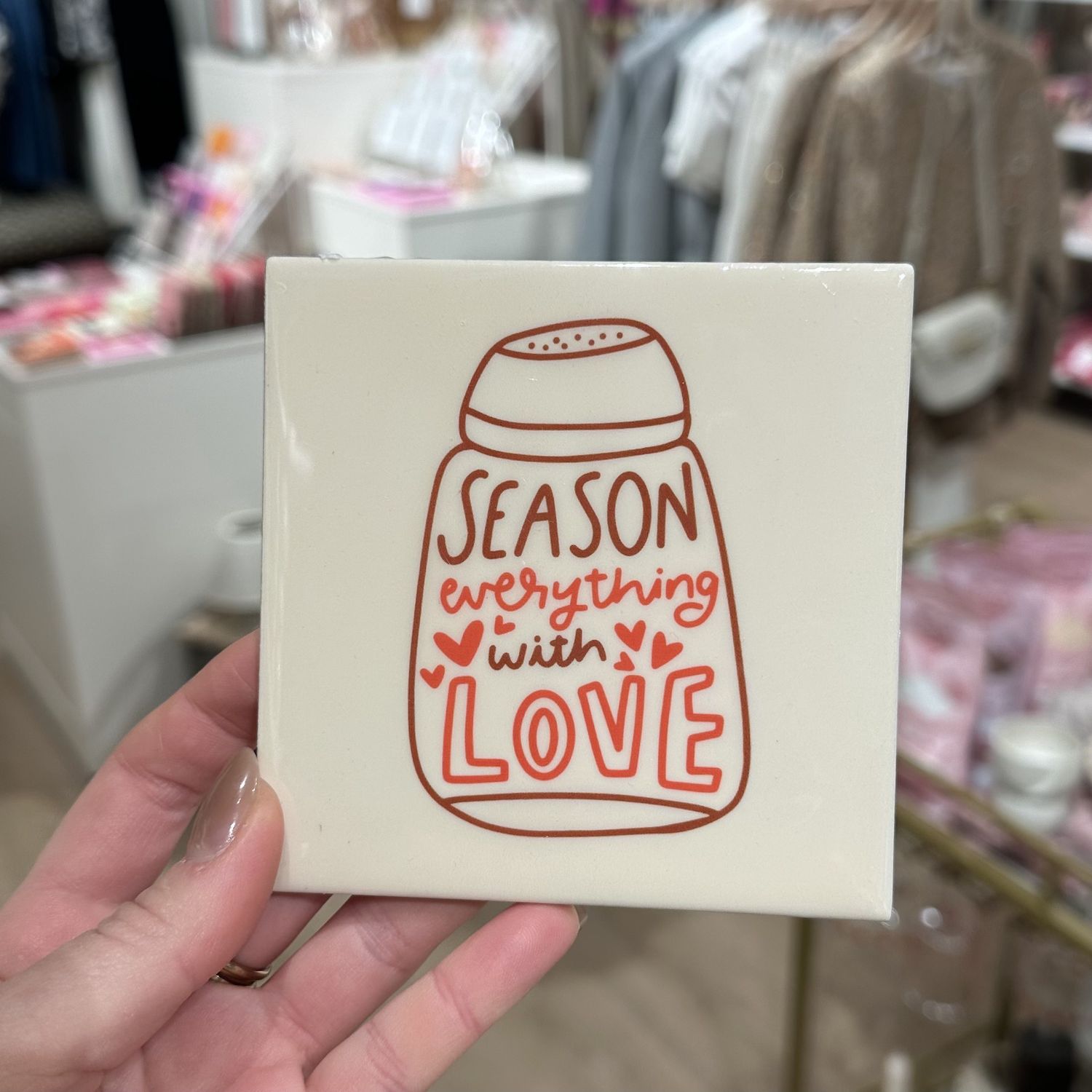 Tegeltje &#39;Season with Love&#39;