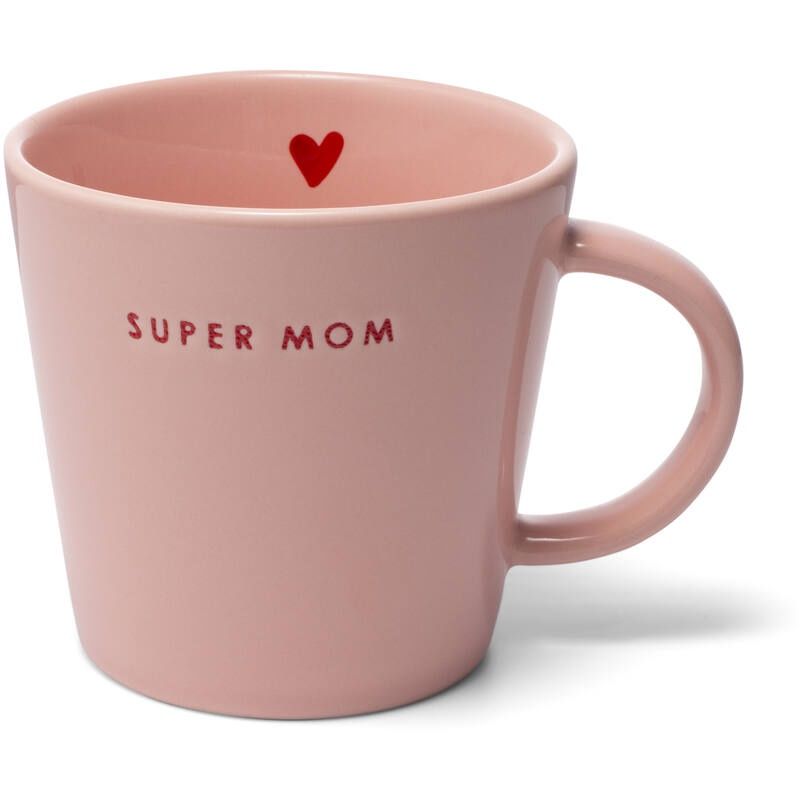 Thee mok &#39;SUPER MOM&#39; - pink 350 ml