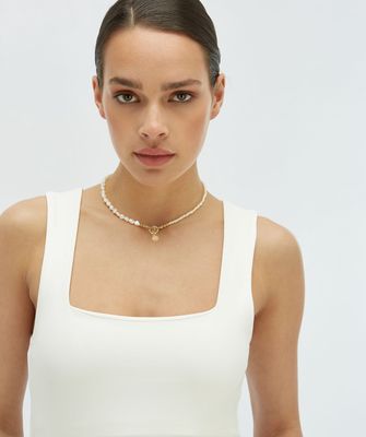 JV SHAHADY ketting - pearl gold