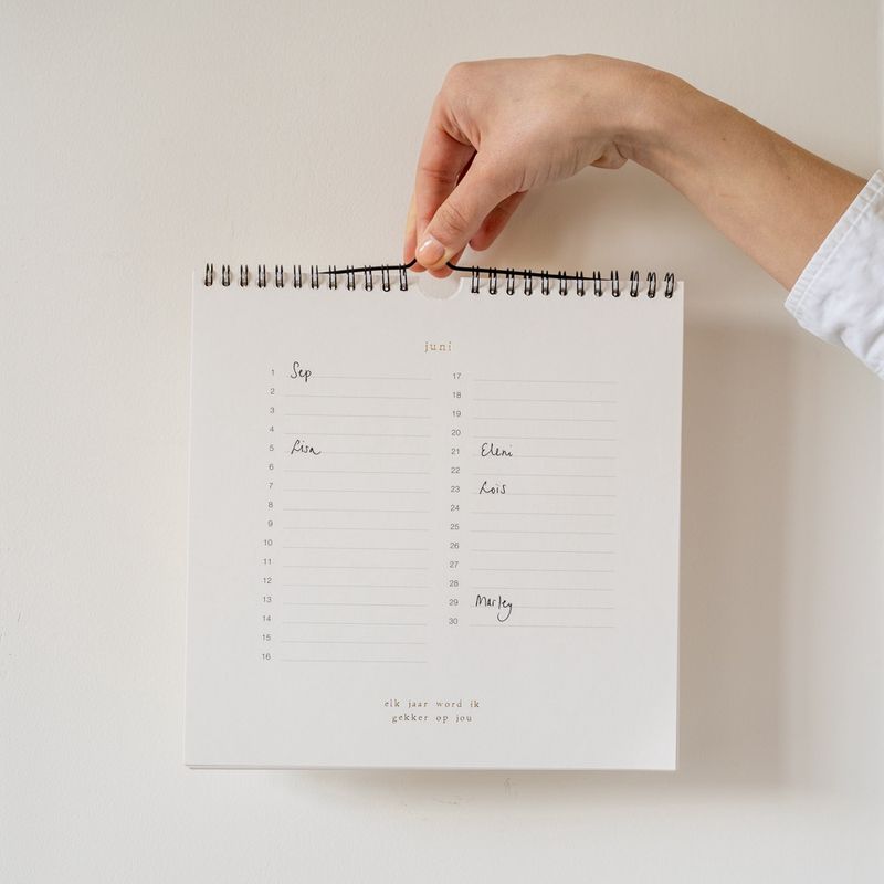 Verjaardagskalender