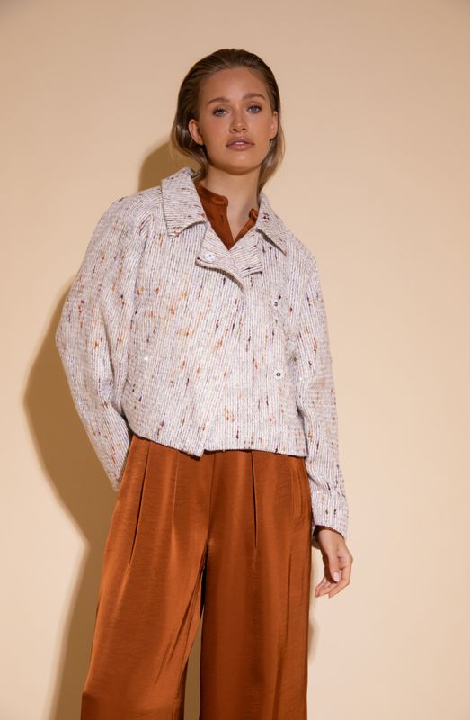 AA TATUM jacket - off white