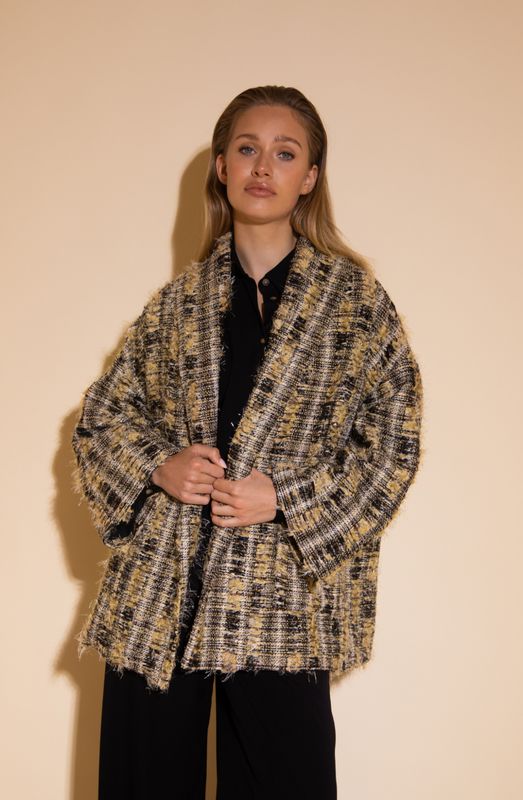 AA MIRA jacket - multi print/black