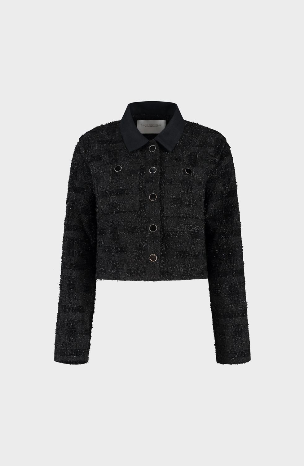 AA DAISY jacket - black glitter