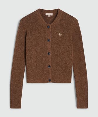 JV PAULINE vestje - dark brown