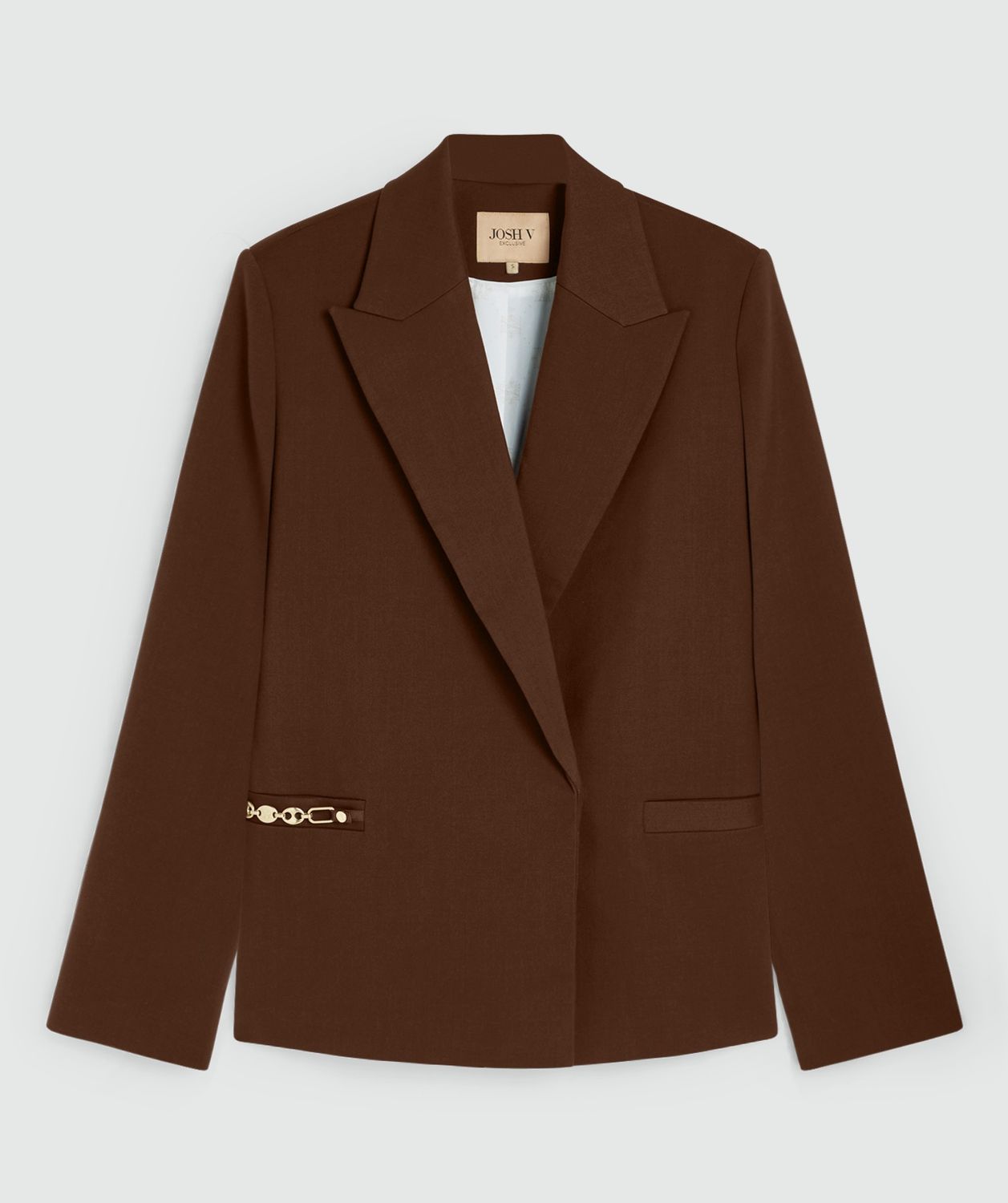 JV DEACON blazer - dark brown