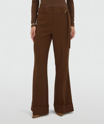 JV KORIEN pantalon - dark brown