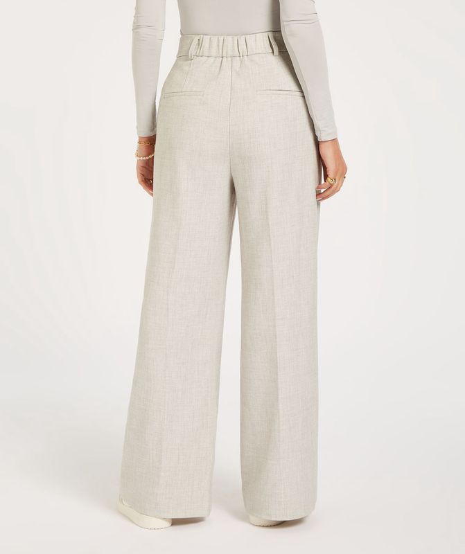 JV KATE wide leg pantalon - light grey