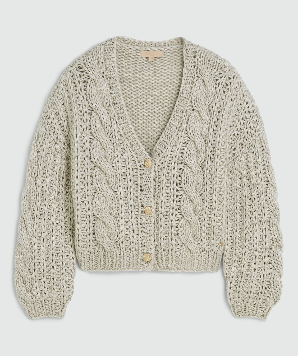 JV FAYENNE vest - warm grey