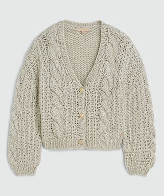 JV FAYENNE vest - warm grey