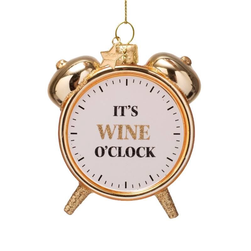VONDELS ornament - it&#39;s wine o&#39;clock