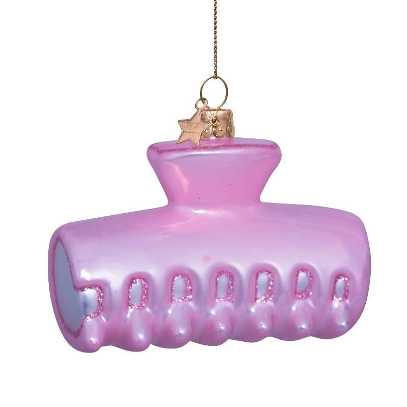 VONDELS ornament soft pink hair clip