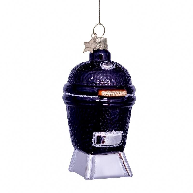 VONDELS ornament black egg BBQ