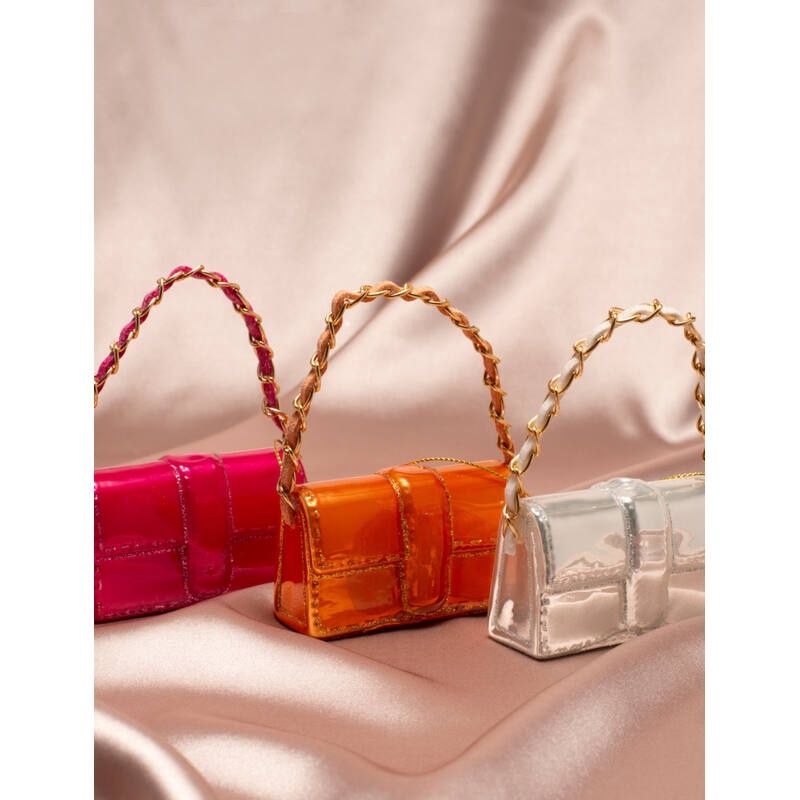 VONDELS ornament white designer bag