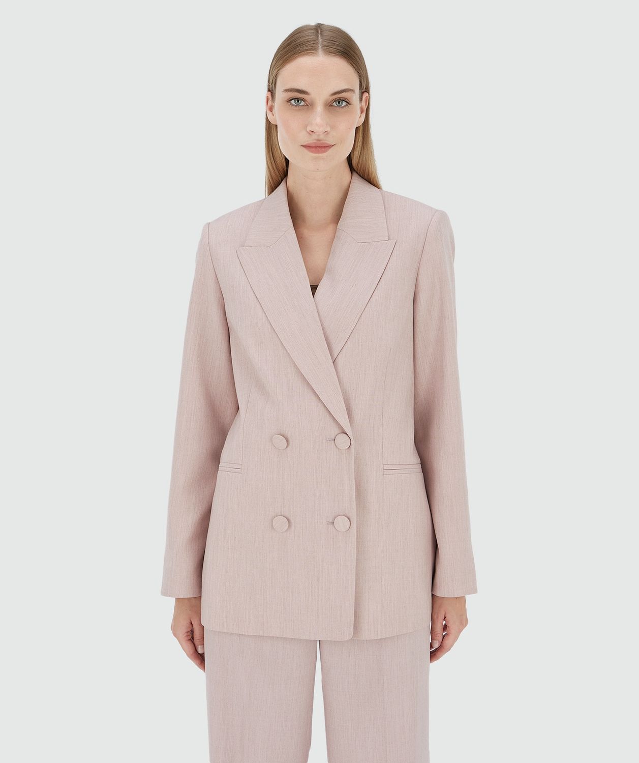 JV DILLEN blazer - dusty rose