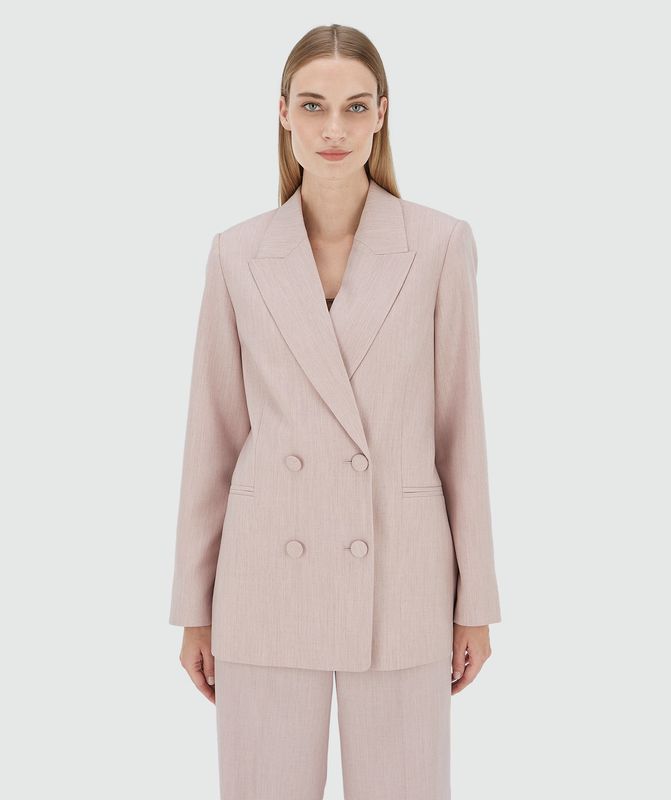 JV DILLEN blazer - dusty rose