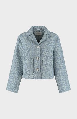 AMAYA POPPY jacket - blue/glitter