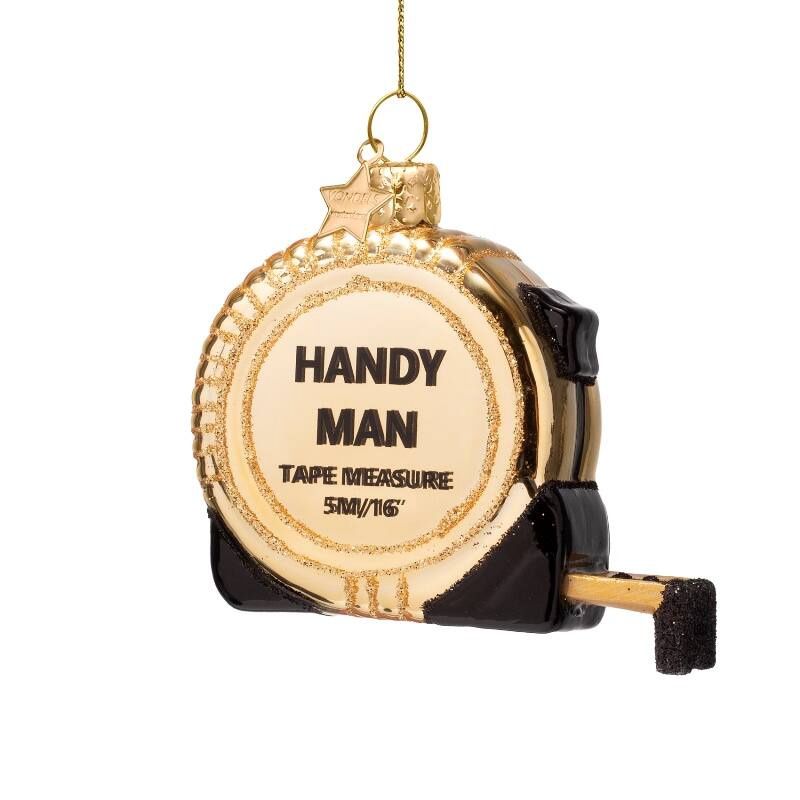VONDELS ornament - rolmaat goud/zwart