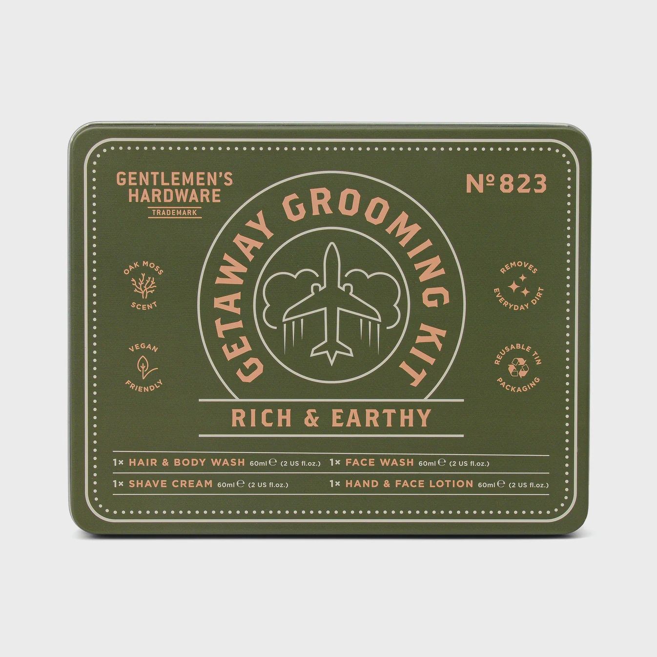 Travel ready grooming kit