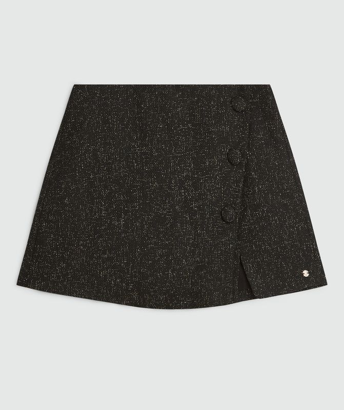 JV LOTTI skort - zwart/goud