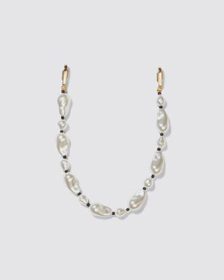 Telefoonkoord kort 'The Noir' - 32cm