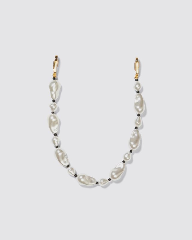 Telefoonkoord kort &#39;The Noir&#39; - 32cm