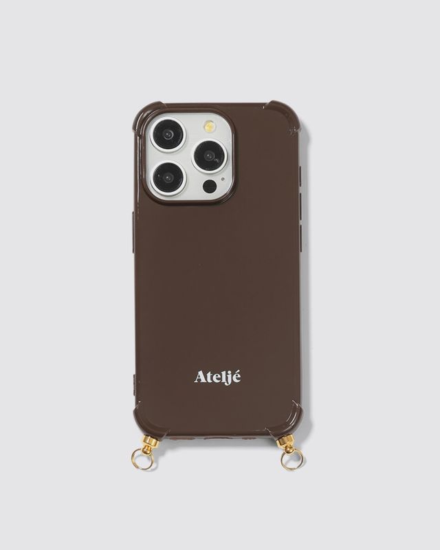 Ateljé case dark brown