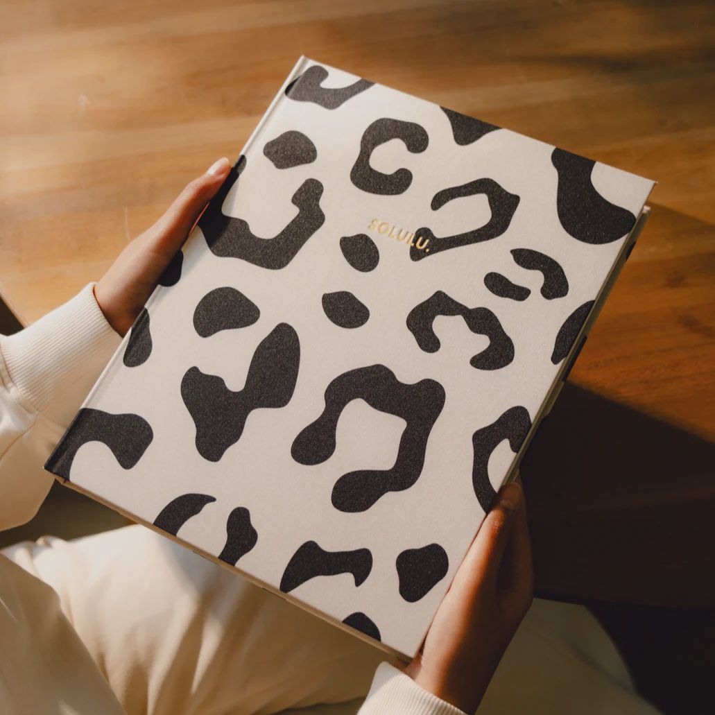 Opbergboek SOLULU Leopard  (L)