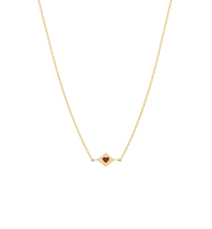 Ketting 'Lucky card'