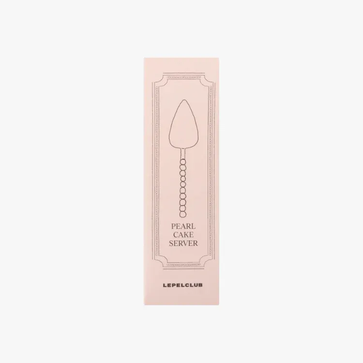 Pearl cake server